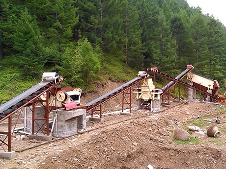 一套小型環保的砂石生產線多少錢？（一小時40噸）