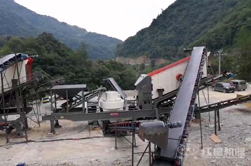 移動式制砂機現場 移動式制砂機現場