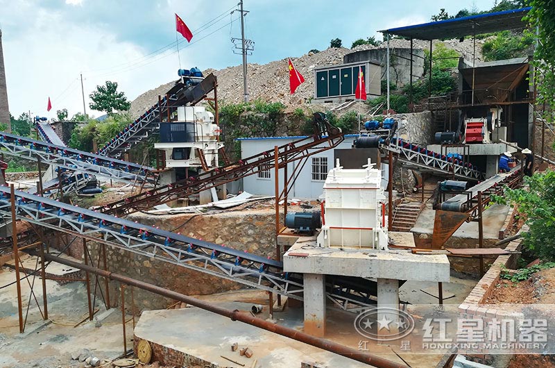 2mm沙子加工現場