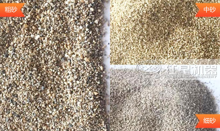 人造砂規格也有粗、中、細之分
