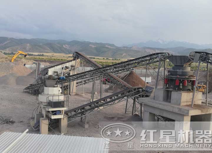 石頭變沙子用戶生產現場，可就近安排現場參觀配置同等設備